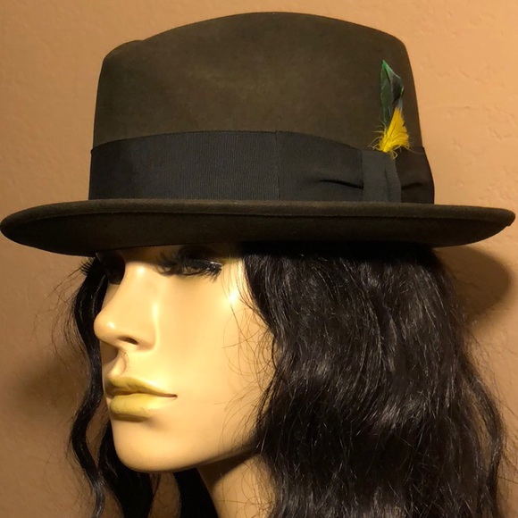 resistol hat feather